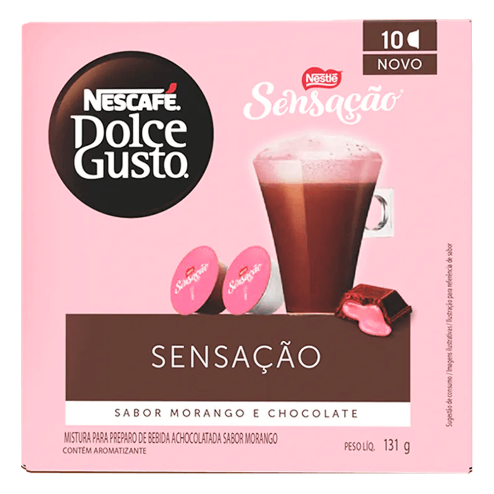 CAFE DOLCE GUSTO NESCAFE SENSACAO CAPSULA 131G - redemix
