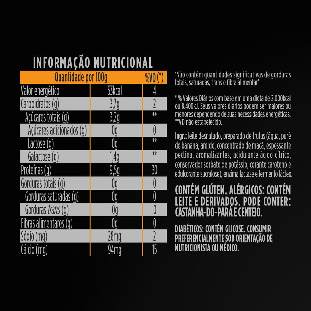 IOGURTE YOPRO BANANA COM PASTA DE AMENDOIM 160G redemix