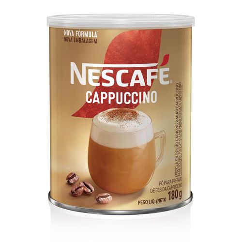 CAPPUCCINO SOLUVEL NESCAFE TRADICIONAL 180G - redemix