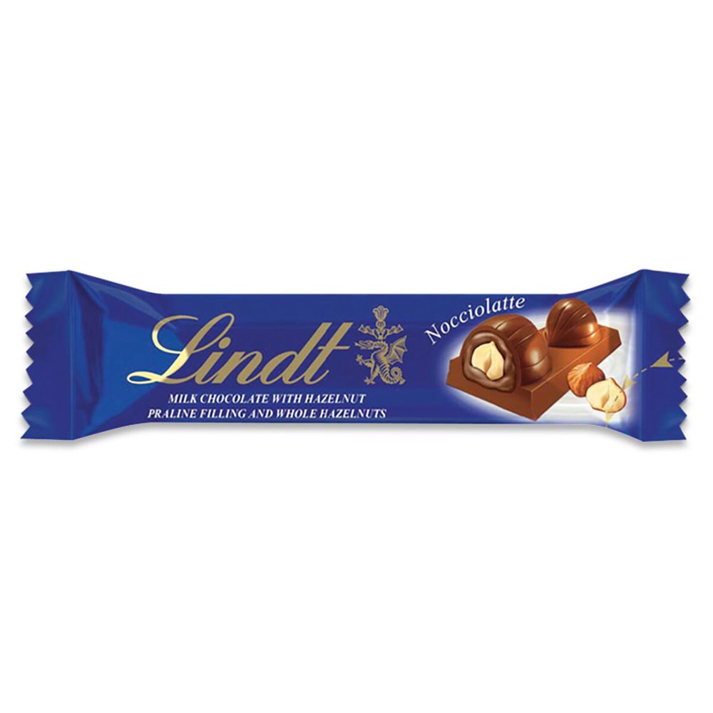 CHOCOLATE LINDT NOCCIOLATTE LEITE AVELA 35G - redemix