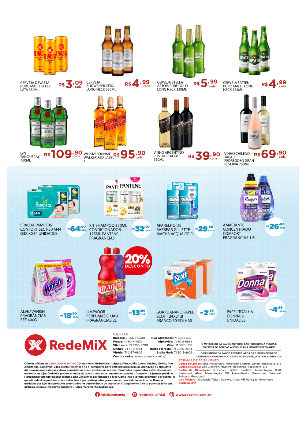 Encartes – redemix