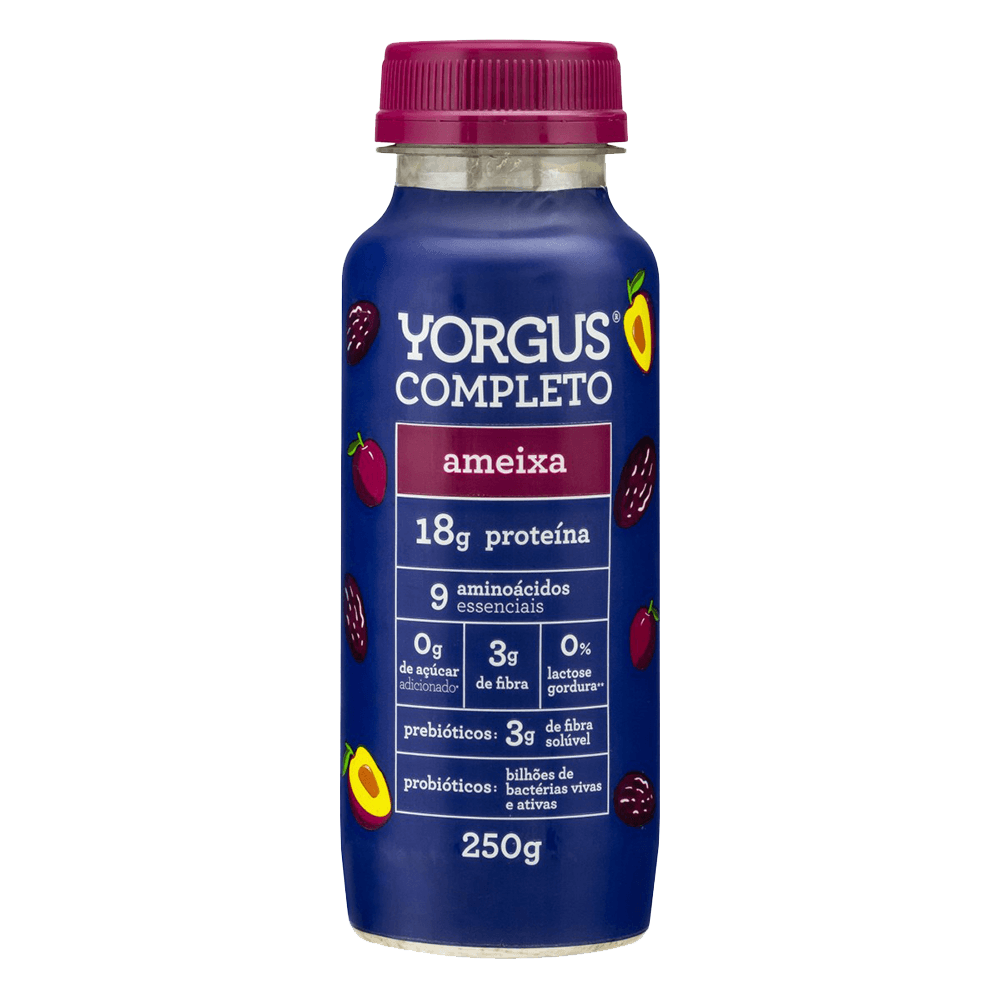 IOGURTE COMPLETO YORGUS AMEIXA 250G - redemix