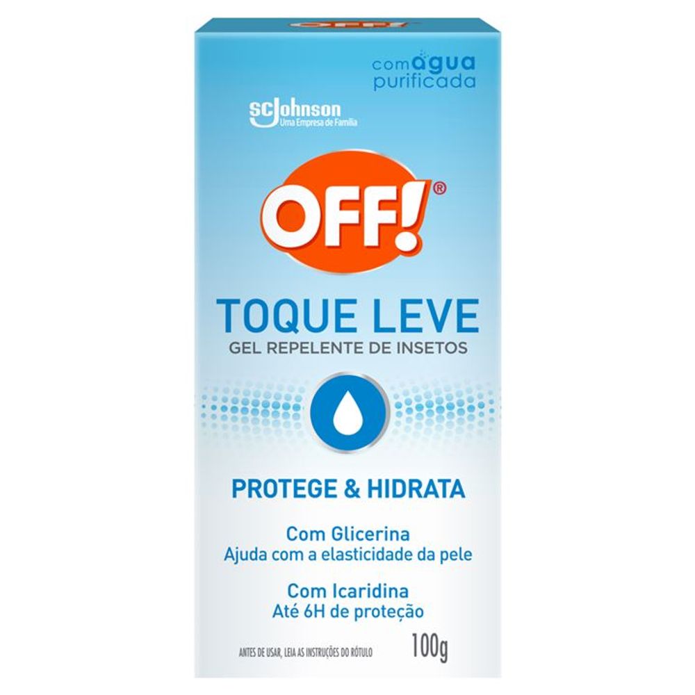 LOCAO REPELENTE OFF TOQUE LEVE 100ML