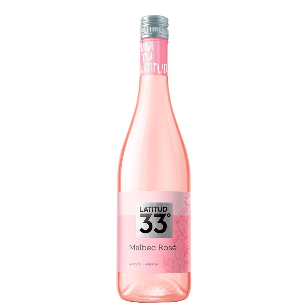 VINHO ROSE ARGENTINO LATITUDE 33 750ML - redemix