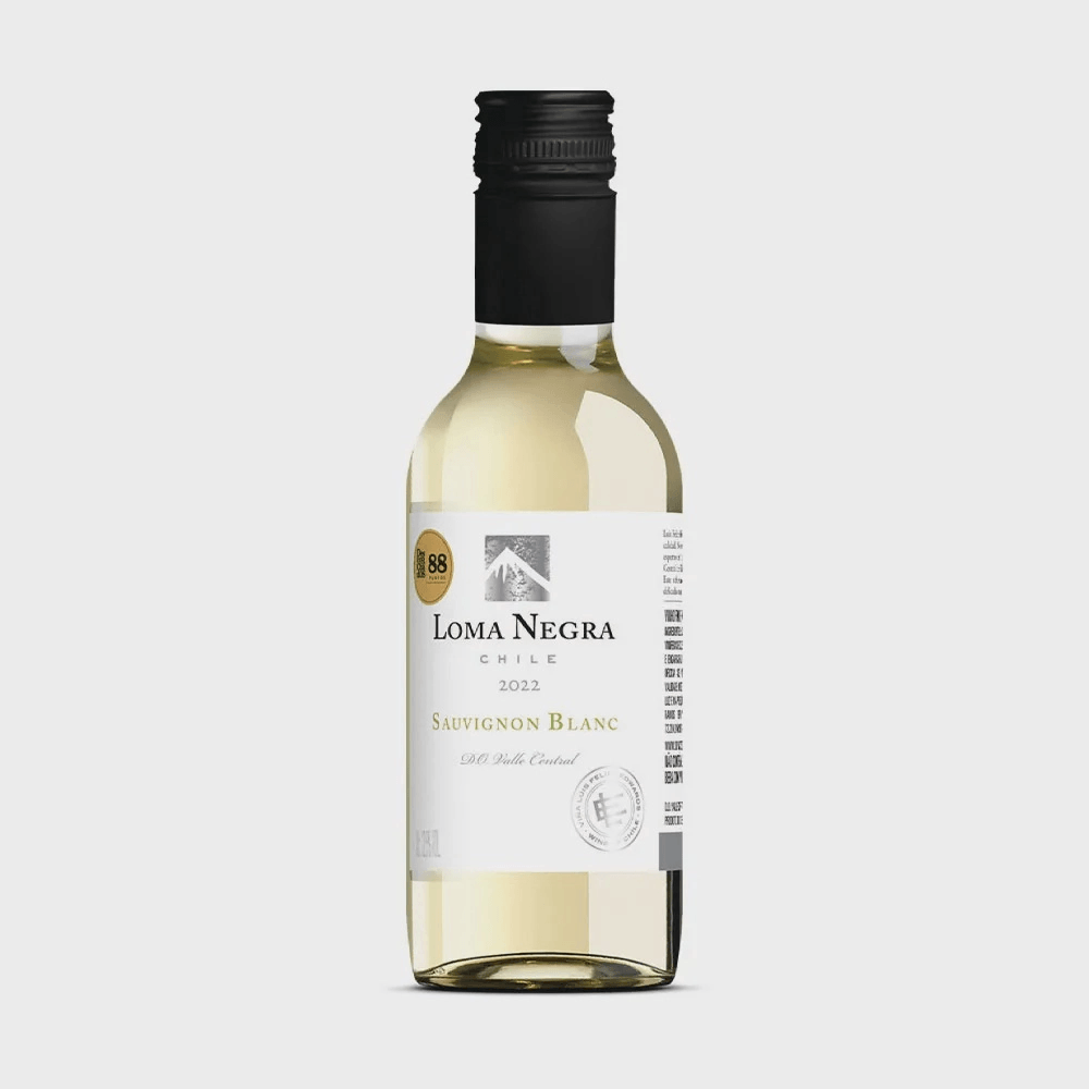 VINHO BRANCO CHILENO LOMA NEGRA SUAVIGNON BLANC 187,5ML - redemix