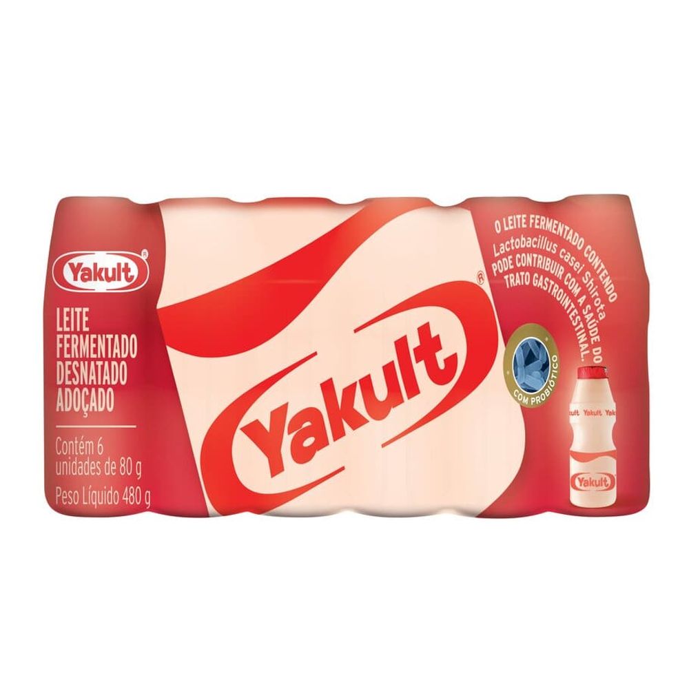 LEITE FERMENTADO YAKULT C6 480ML - redemix