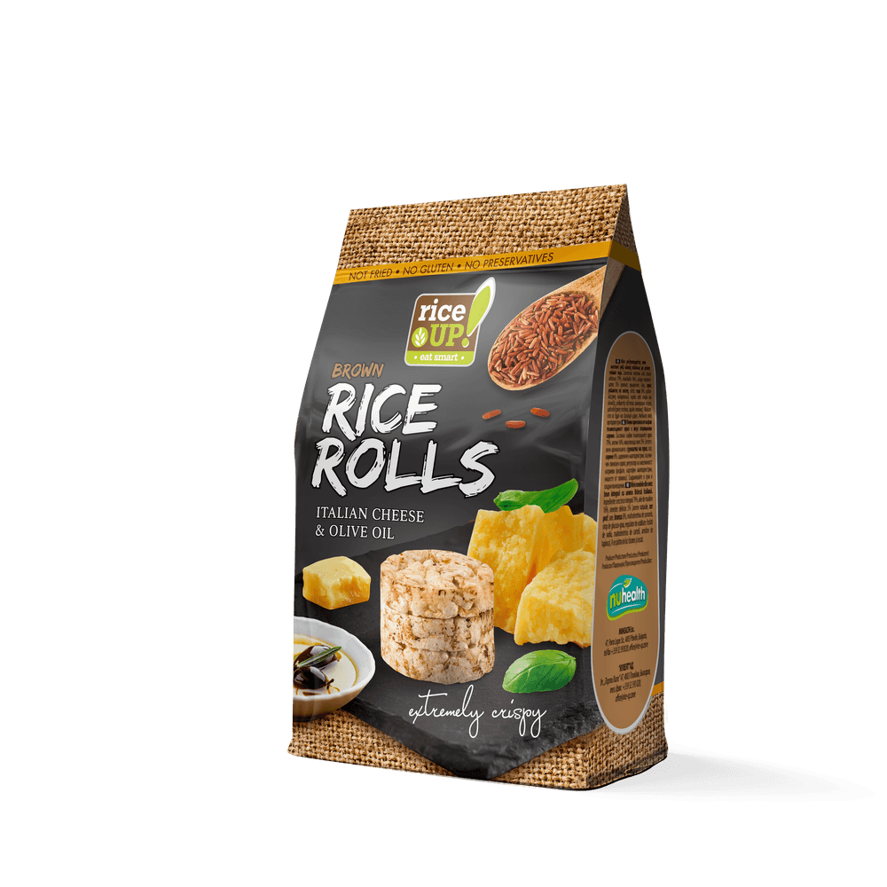 RICE  50個 BISCOITO RICE UP ARROZ QUEIJO 50G - redemix