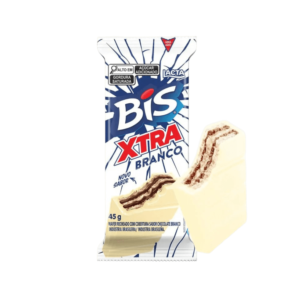 CHOCOLATE BRANCO BIS XTRA 45G - redemix