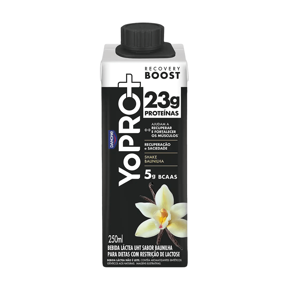 BEBIDA LACTEA YOPRO 23G UHT BAUNILHA 250ML - redemix