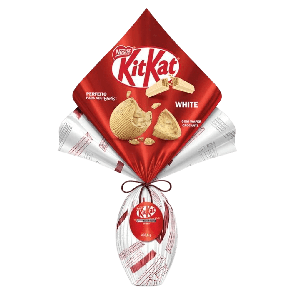 OVO DA PASCOA BRANCO KITKAT NESTLE 338,5G - redemix